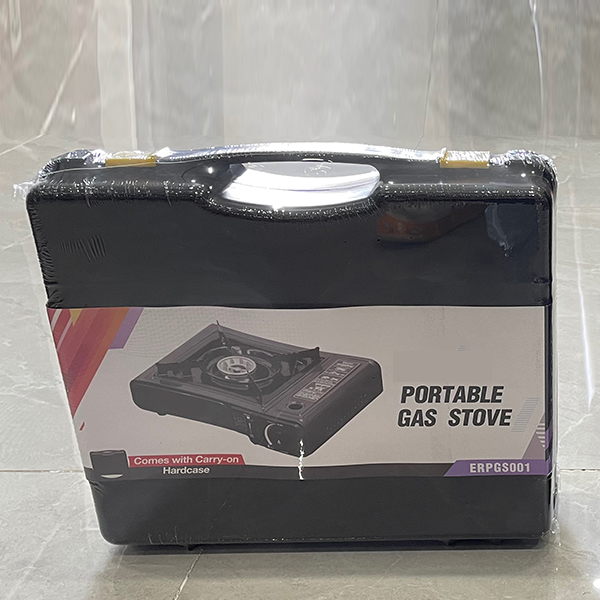 portable gas stove plastic bag